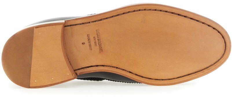 Thom Browne BOAT MOCCASIN Zwart