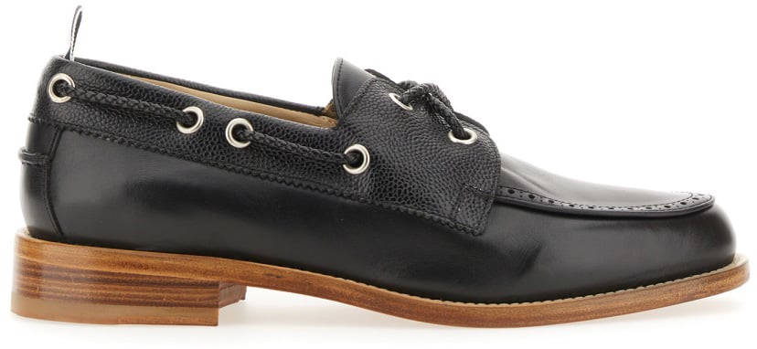 Thom Browne BOAT MOCCASIN Zwart