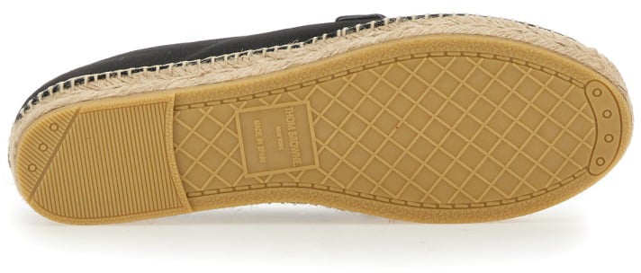 Thom Browne ESPADRILLE PENNY VARSITY Zwart
