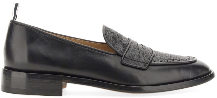 Thom Browne VARSITY PENNY LOAFER Zwart