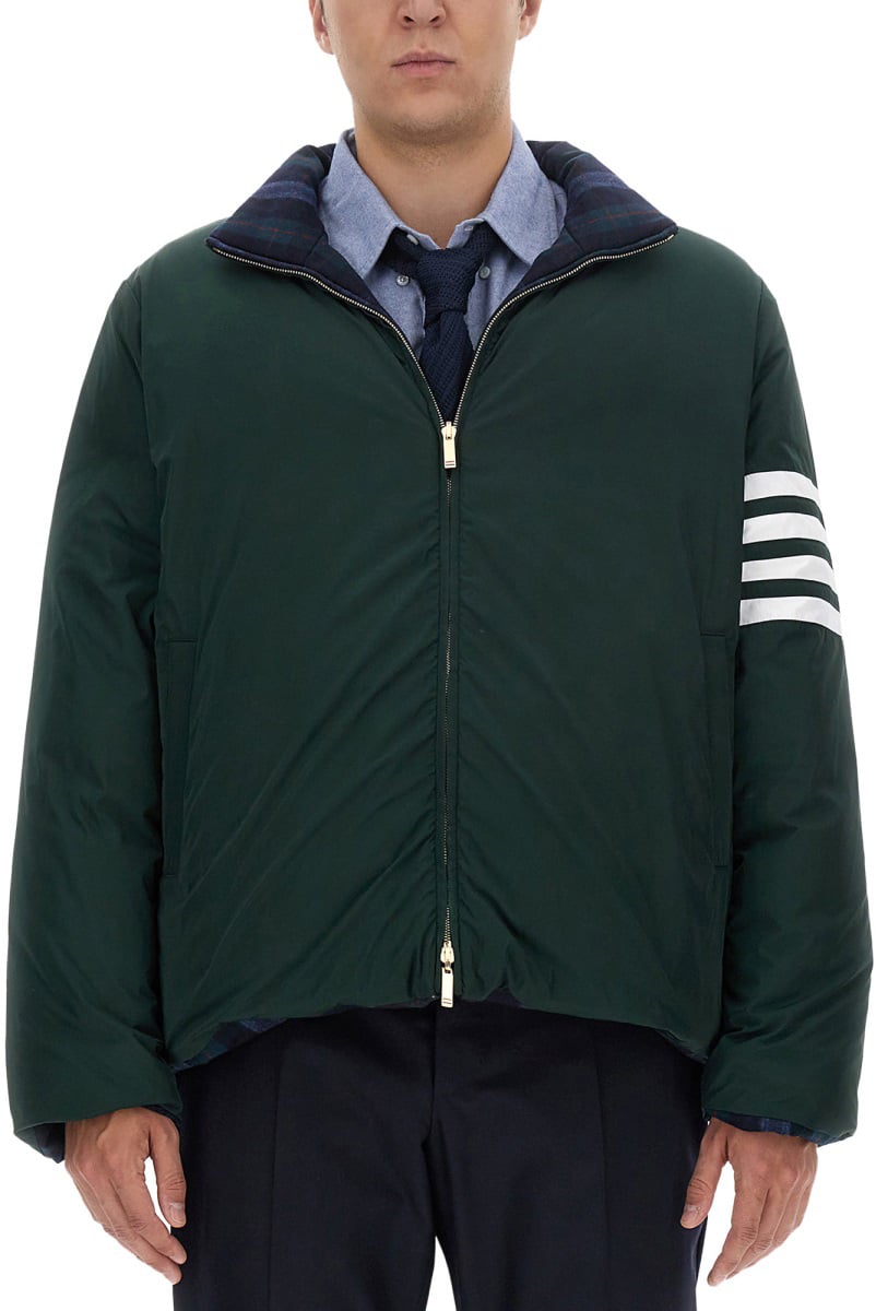 Thom Browne REVERSIBLE JACKET Blauw