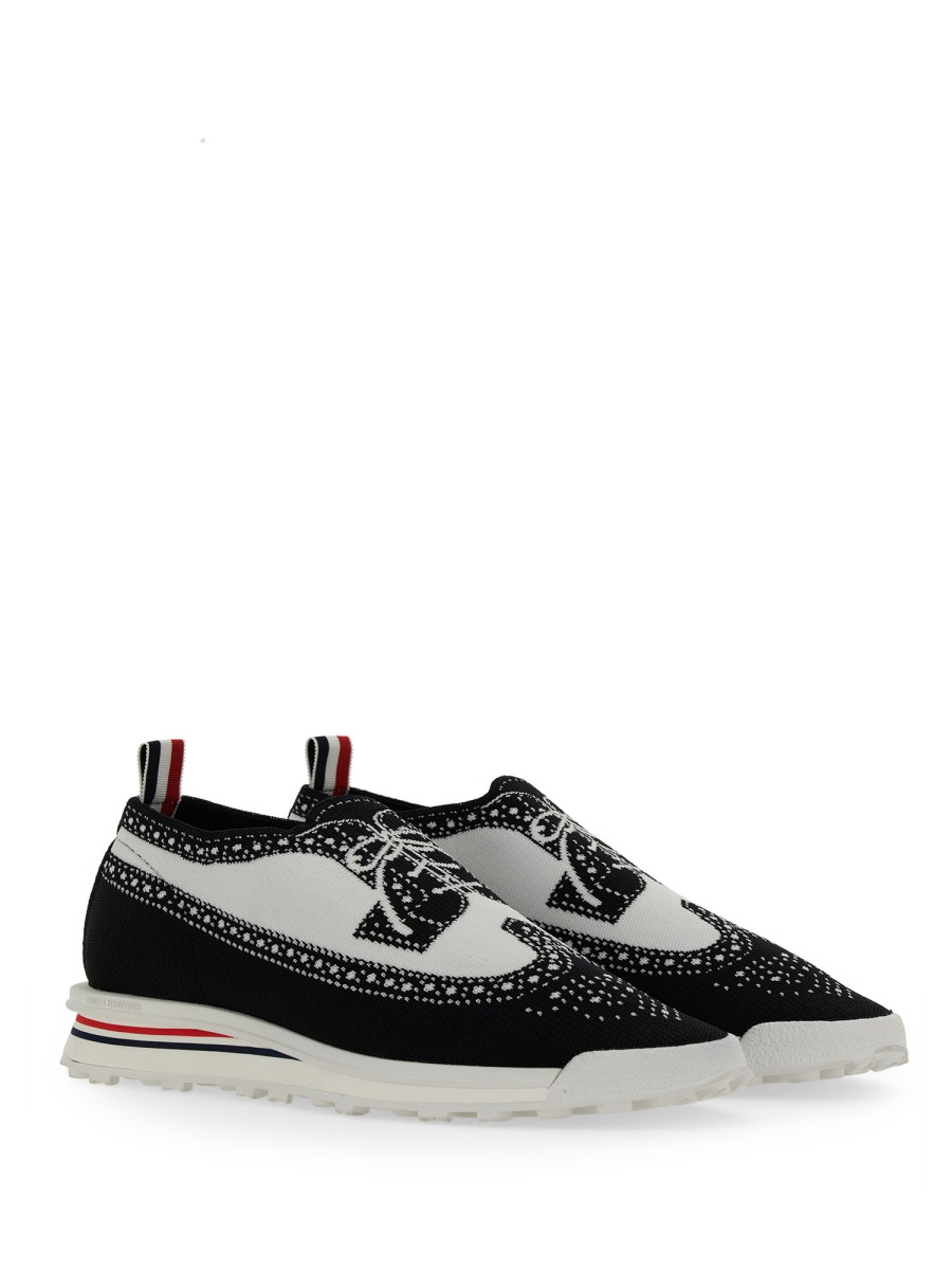 Thom Browne TECH RUNNER SNEAKER Zwart