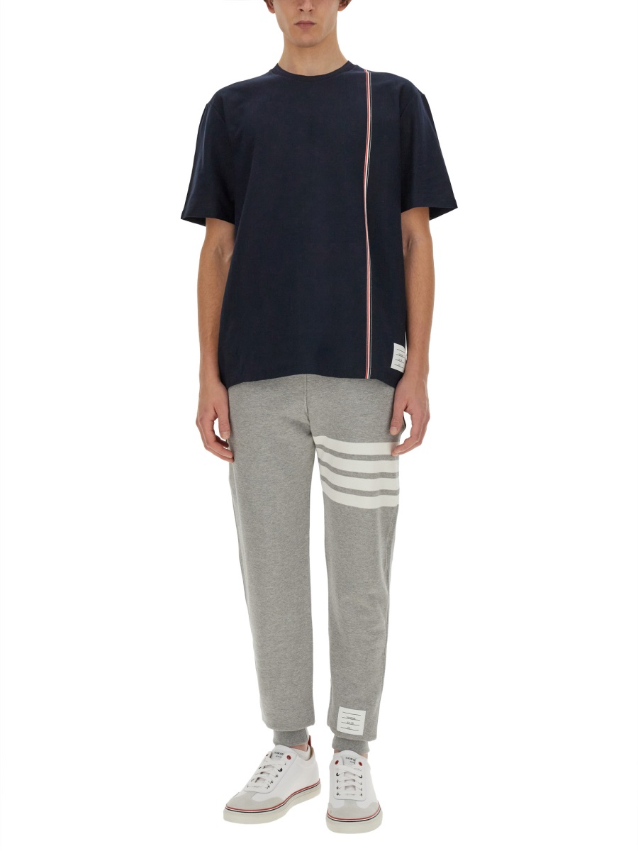 Thom Browne JERSEY T-SHIRT Blauw