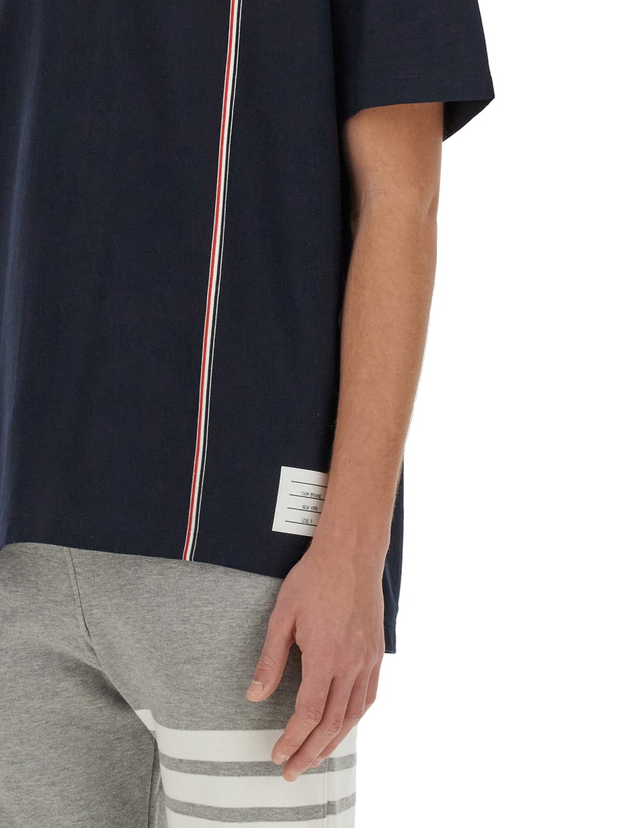 Thom Browne JERSEY T-SHIRT Blauw