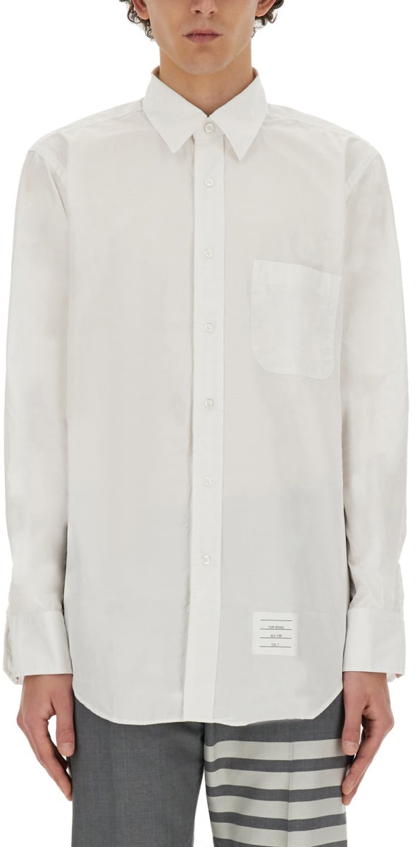 Thom Browne BUTTON DOWN SHIRT Wit