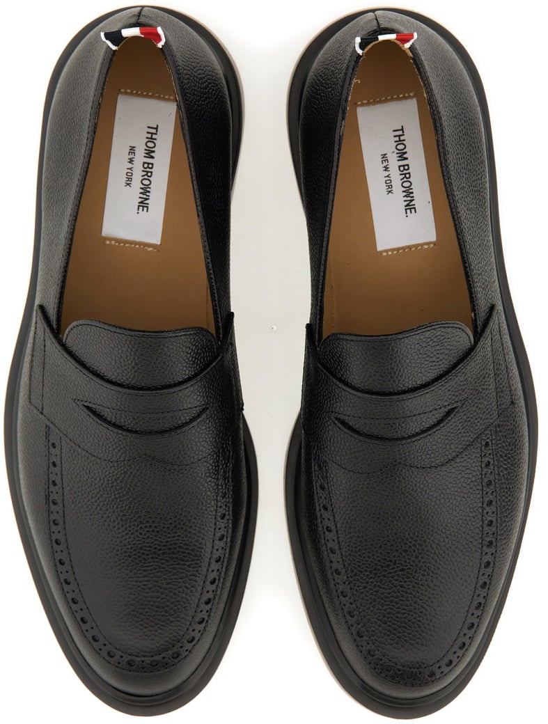 Thom Browne MOCCASIN "PENNY" Zwart