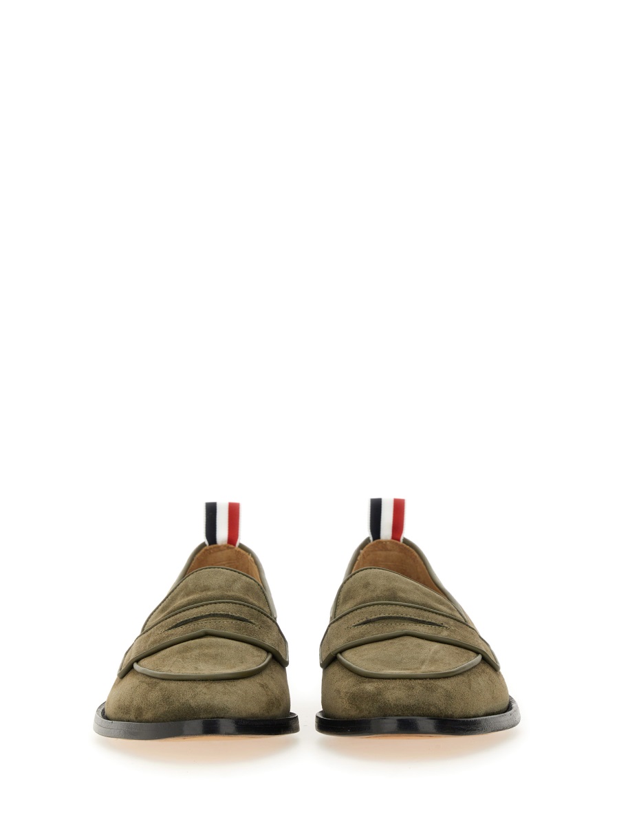 Thom Browne VARSITY LOAFER "PENNY" Groen