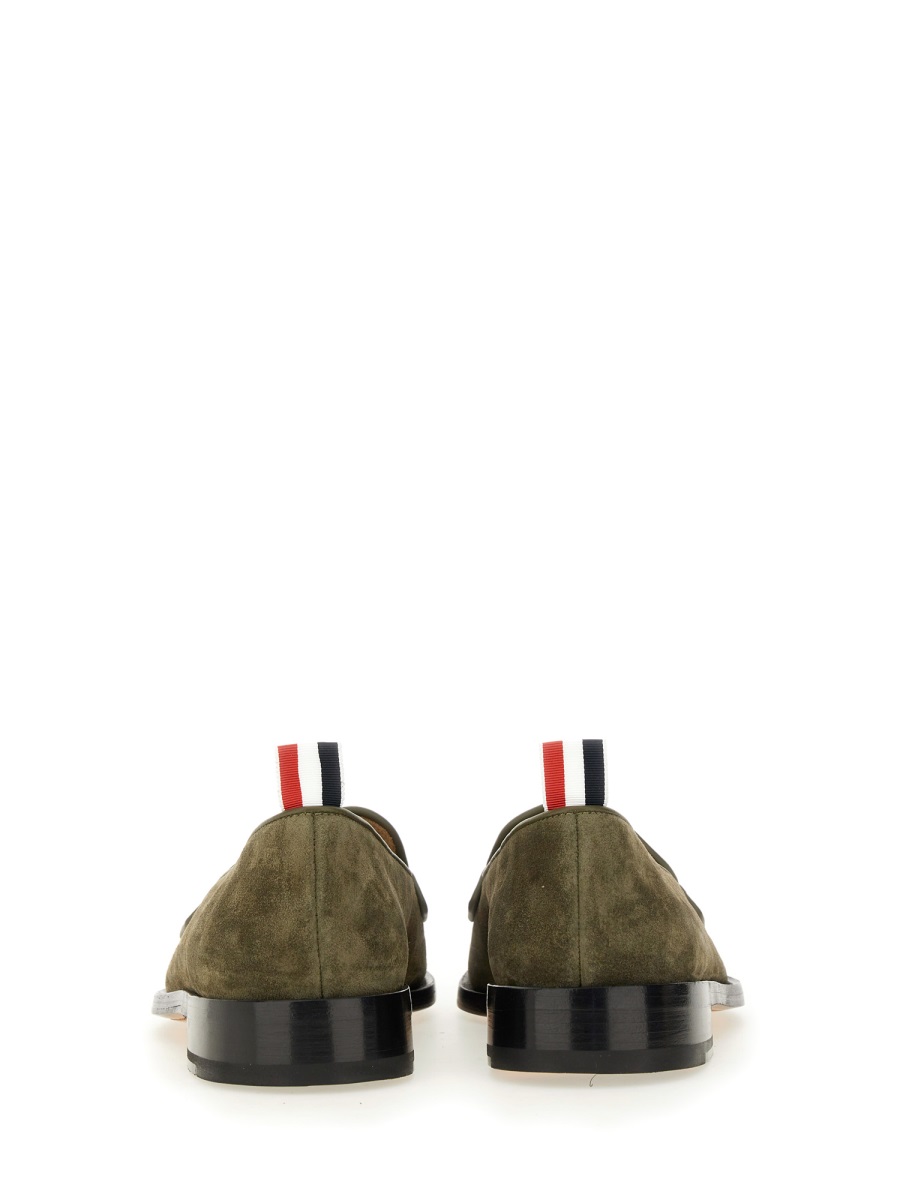 Thom Browne VARSITY LOAFER "PENNY" Groen