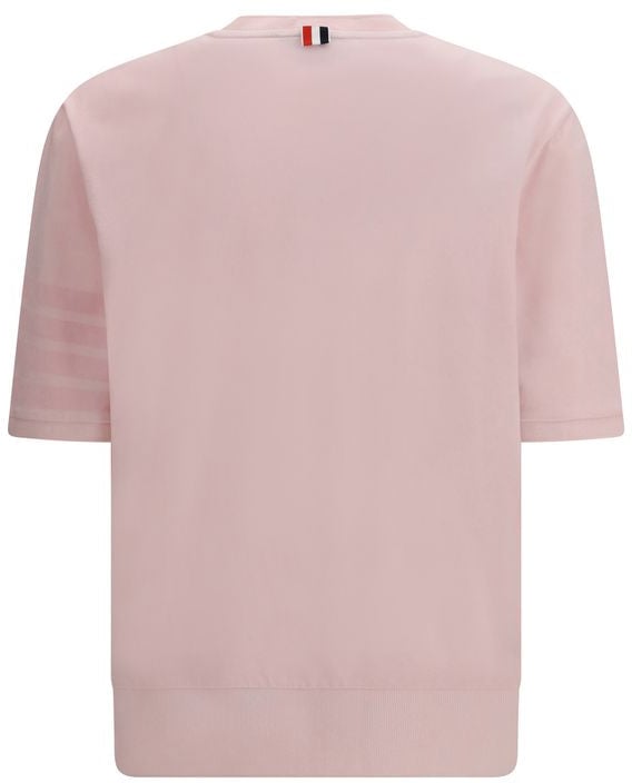 Thom Browne Multicolor Cotton T-Shirt Bruin