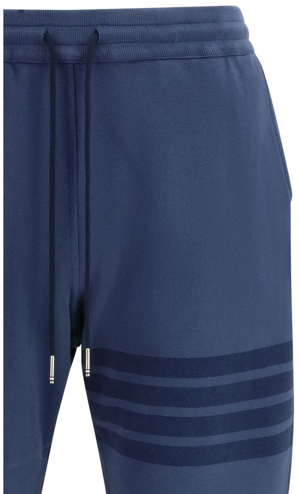 Thom Browne Thom Browne Blue Cotton Casual Pants Bruin