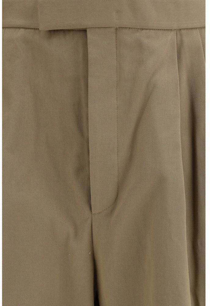 Thom Browne Thom Browne Beige Cotton Casual Pants Bruin