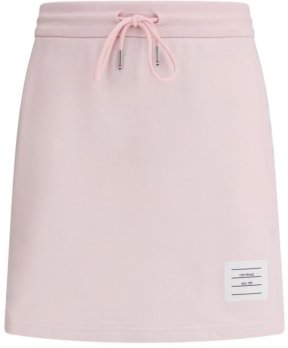 Thom Browne Multicolor Cotton Mini Skirt Divers