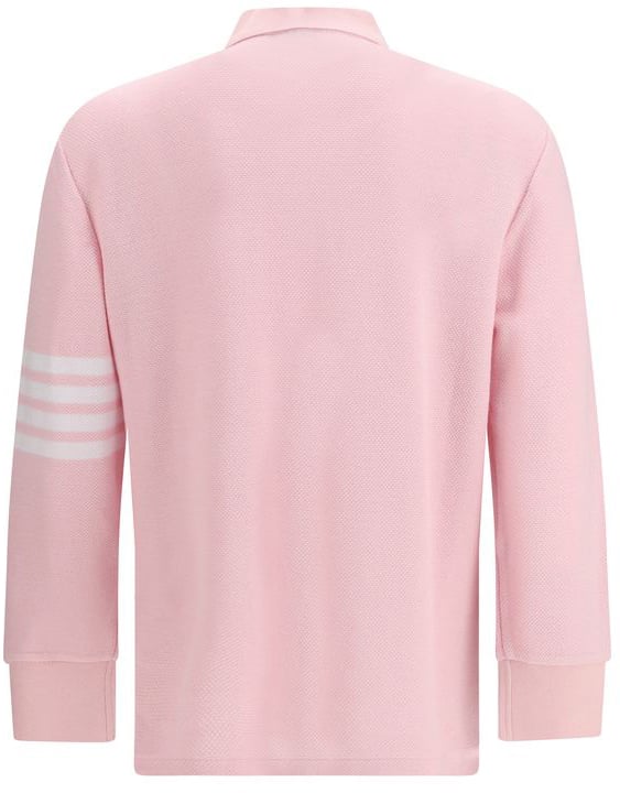 Thom Browne Thom Browne Multicolor Cotton Polo Shirt Bruin