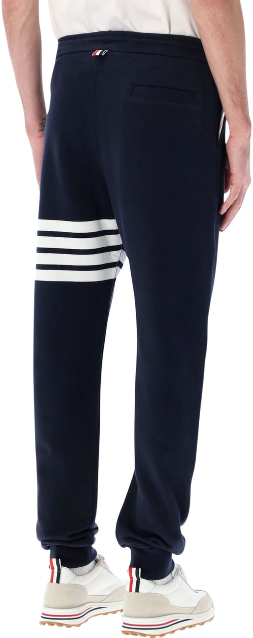 Thom Browne Classic Sweatpant In Classic Loopback W/ Blu Navy