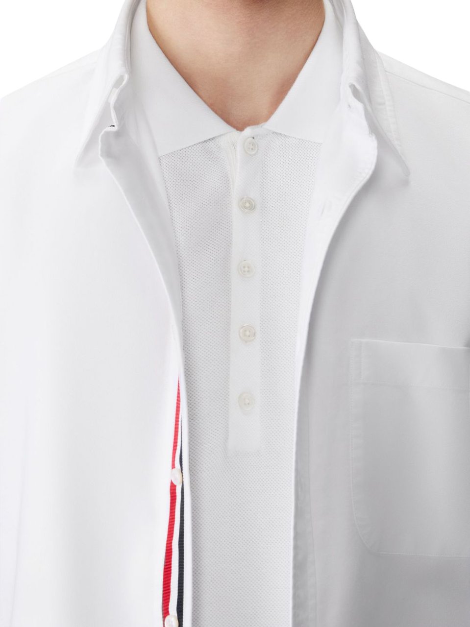 Thom Browne T-Shirts And Polos White Wit