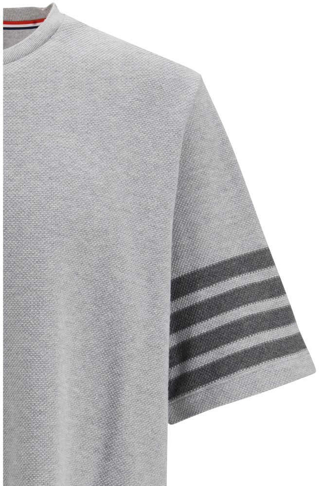 Thom Browne Gray Cotton Sportswear Grijs