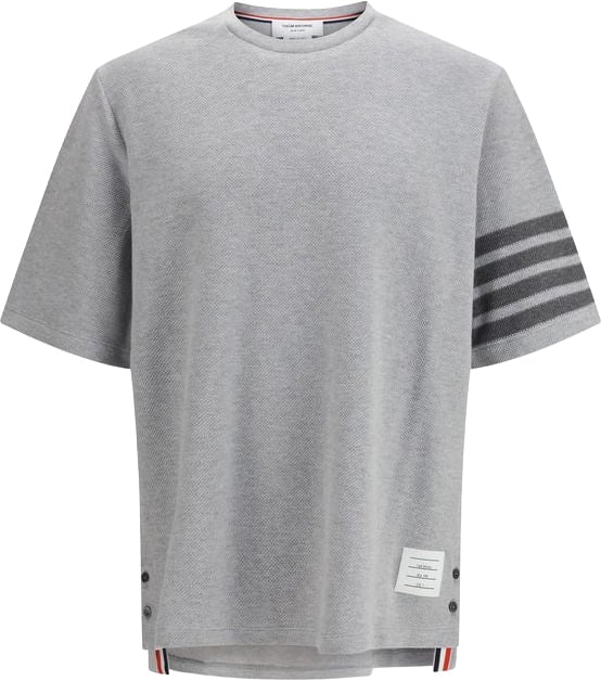 Thom Browne Gray Cotton Sportswear Grijs