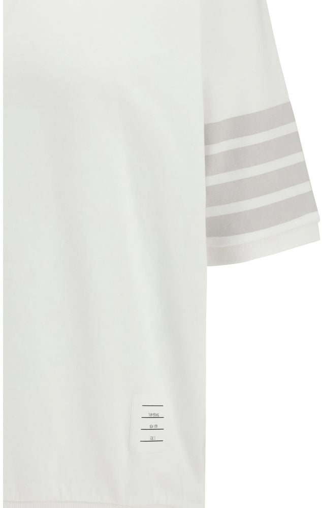 Thom Browne White Cotton Sportswear Bruin