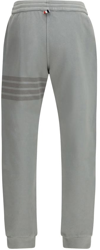 Thom Browne Gray Cotton Joggers (Workout Pants) Grijs