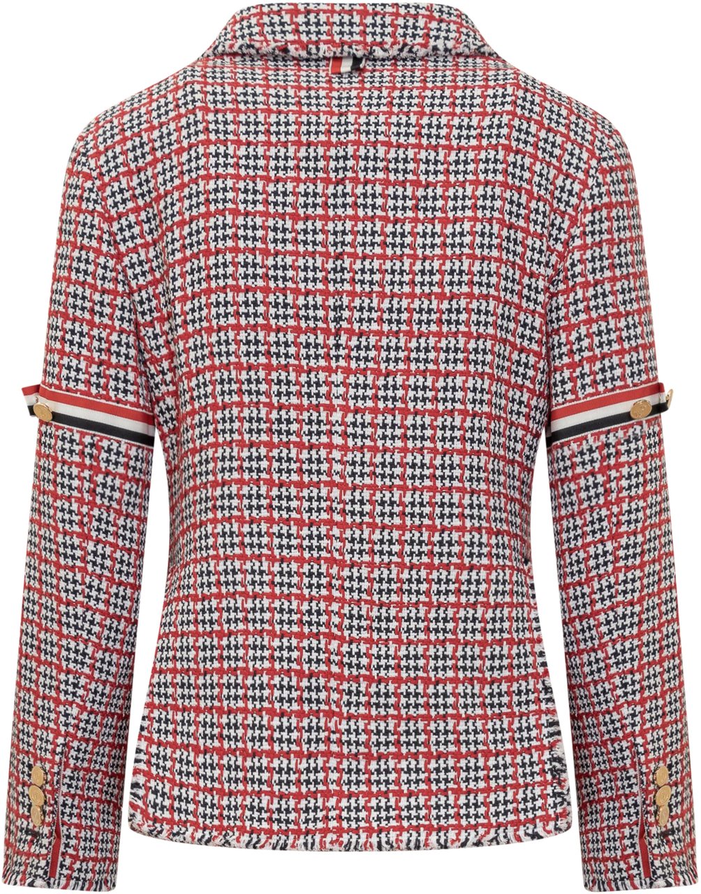 Thom Browne Cappotto Sportivo Armhole Rood