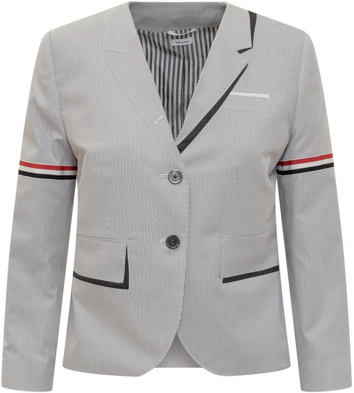 Thom Browne Giacca Monopetto Grijs