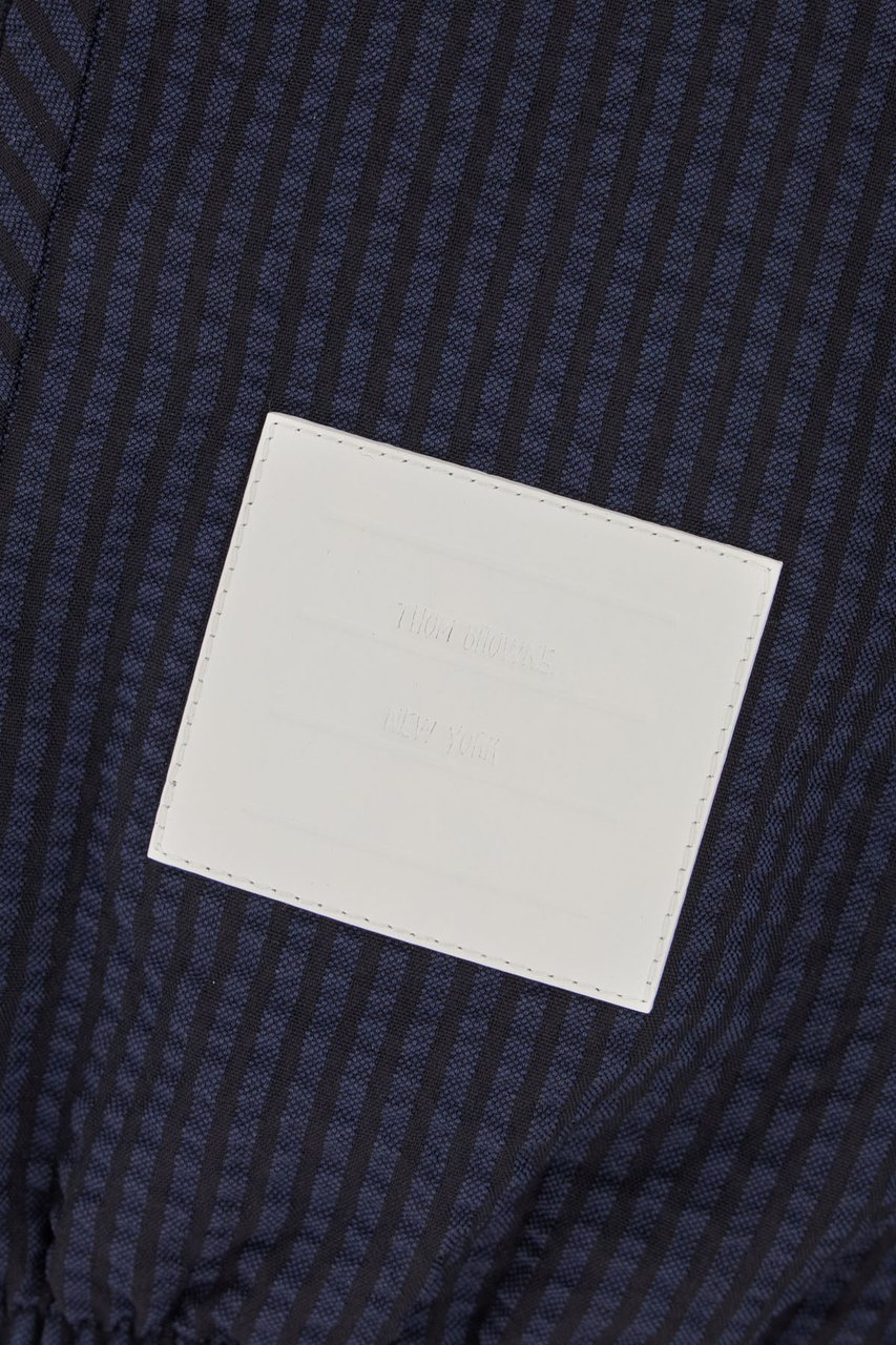 Thom Browne Thom Browne Navy blue wool jacket Blauw