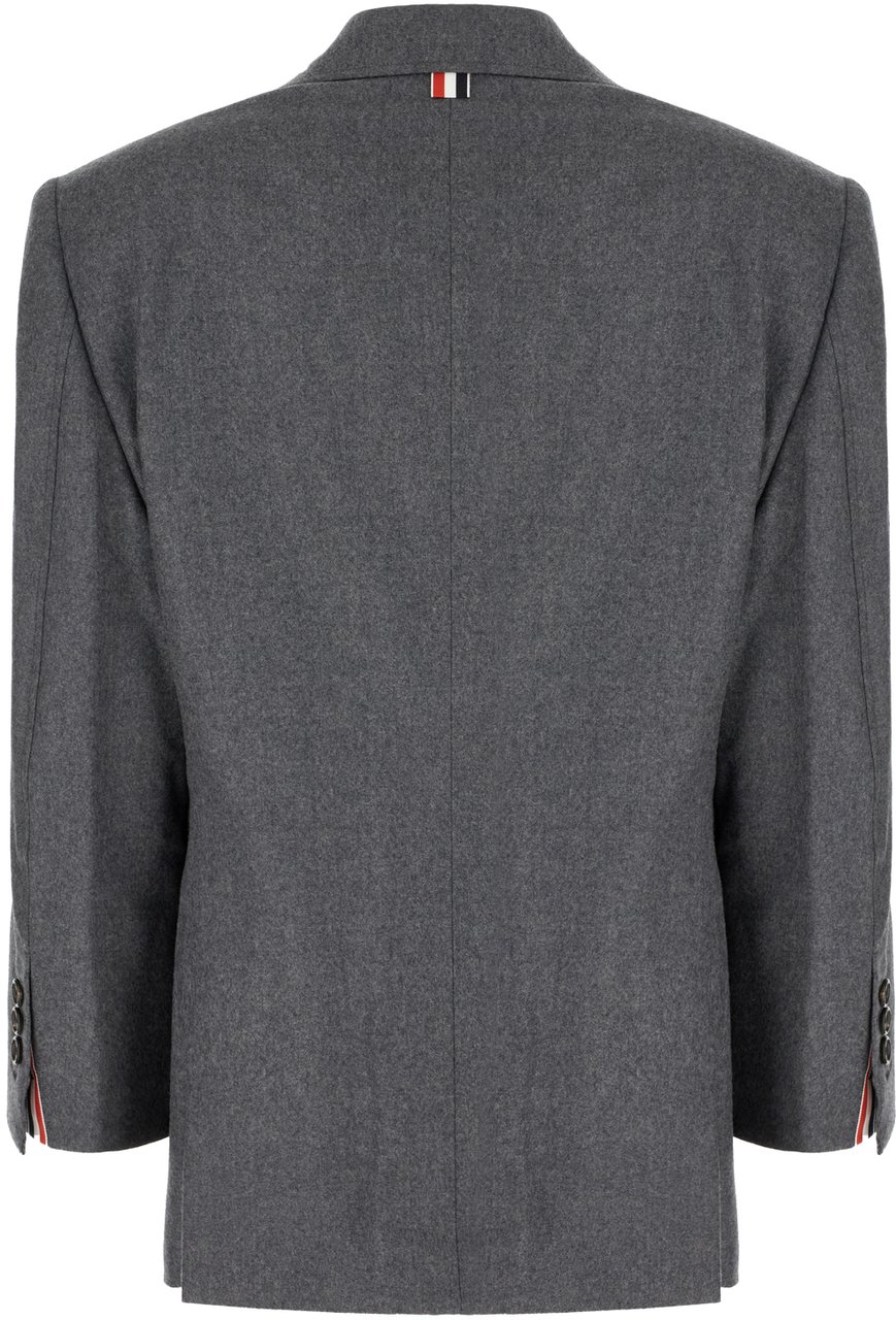 Thom Browne Thom Browne Grey wool blazer Grijs