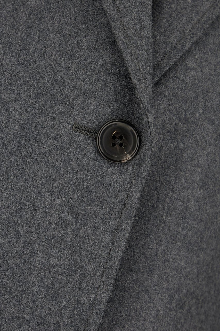 Thom Browne Thom Browne Grey wool blazer Grijs