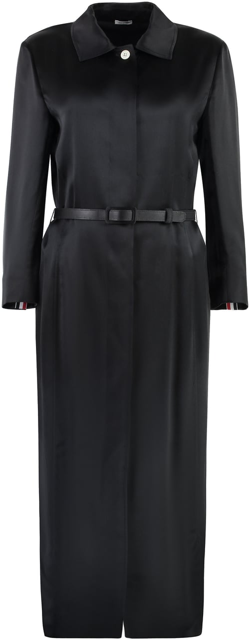 Thom Browne Belted shirtdress Zwart