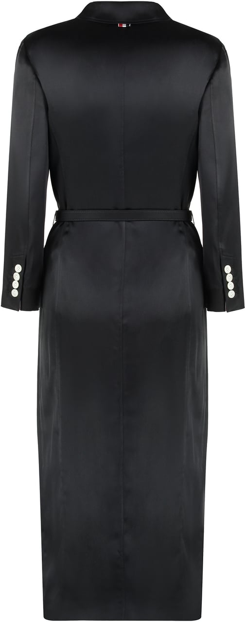 Thom Browne Belted shirtdress Zwart