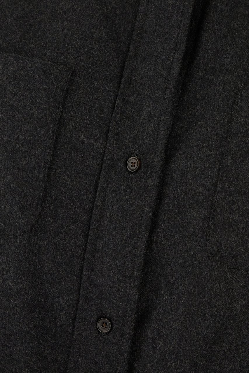 Thom Browne Thom Browne Graphite silk blend dress Grijs