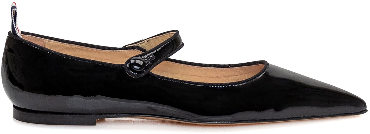 Thom Browne Ballerina a Punta Zwart