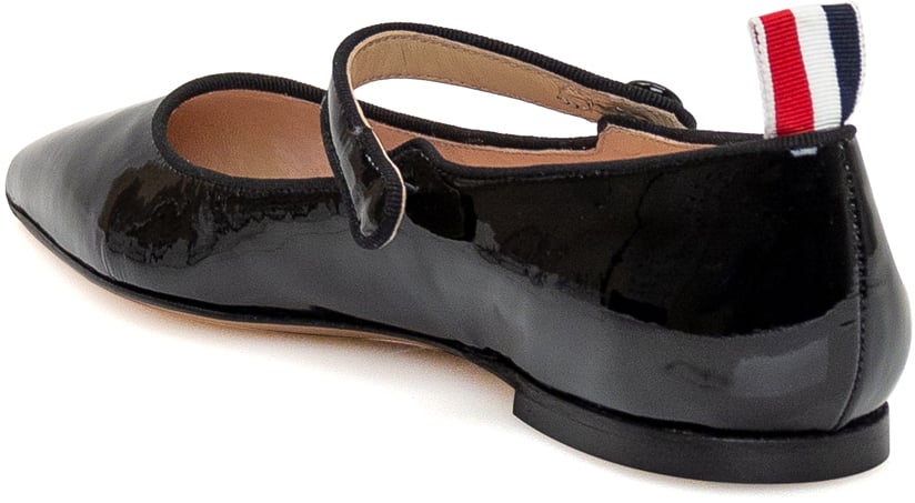 Thom Browne Ballerina a Punta Zwart