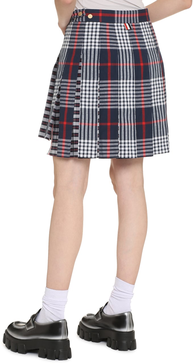 Thom Browne Pleated mini skirt Divers