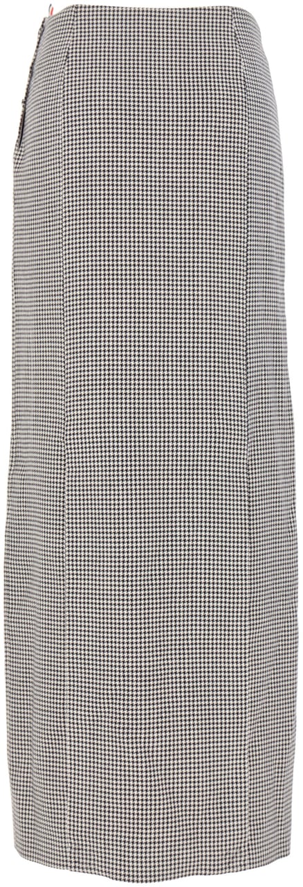 Thom Browne Thom Browne Embroidered wool skirt Grijs