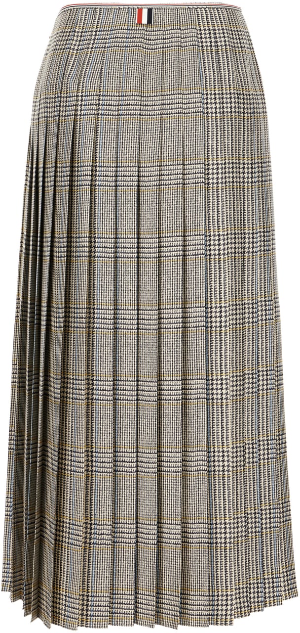 Thom Browne Thom Browne Printed silk skirt Divers