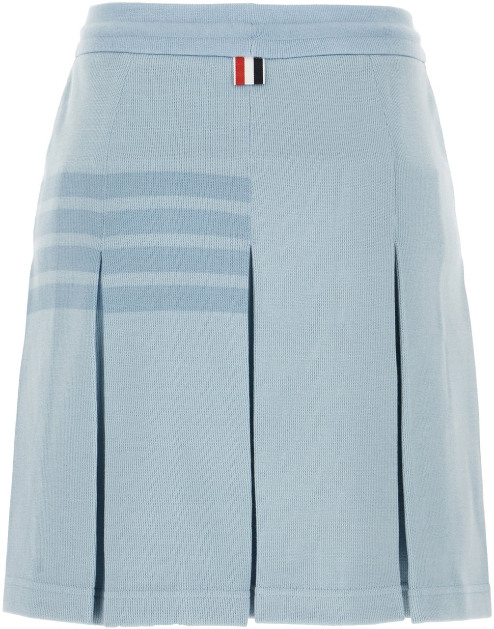 Thom Browne Thom Browne Light blue cotton skirt Lichtblauw