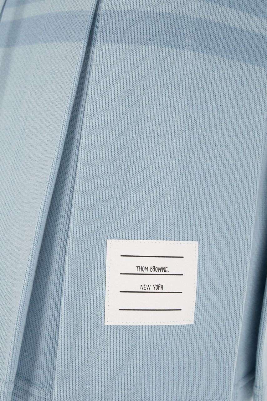 Thom Browne Thom Browne Light blue cotton skirt Lichtblauw