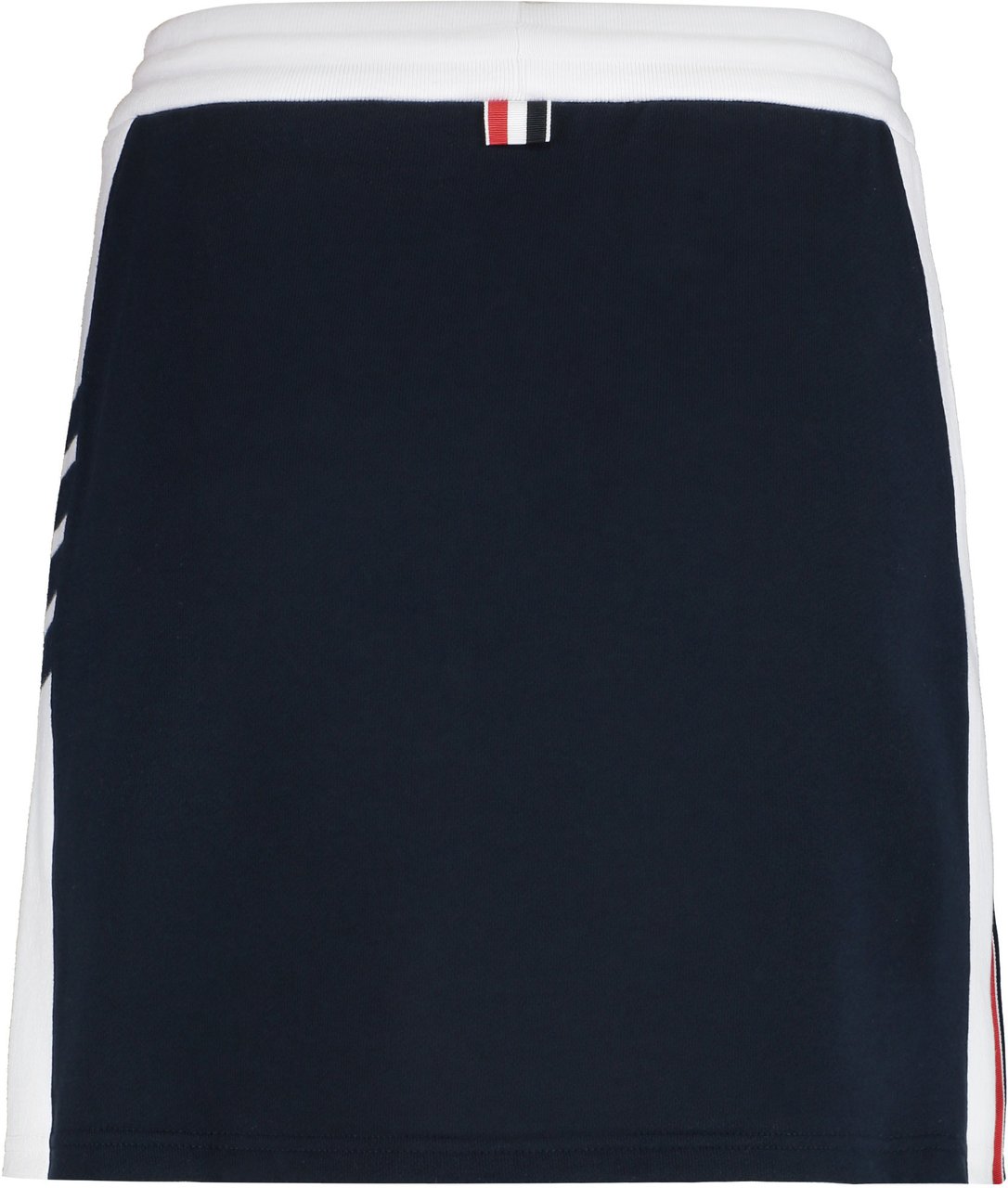 Thom Browne Jersey cotton miniskirt Blauw