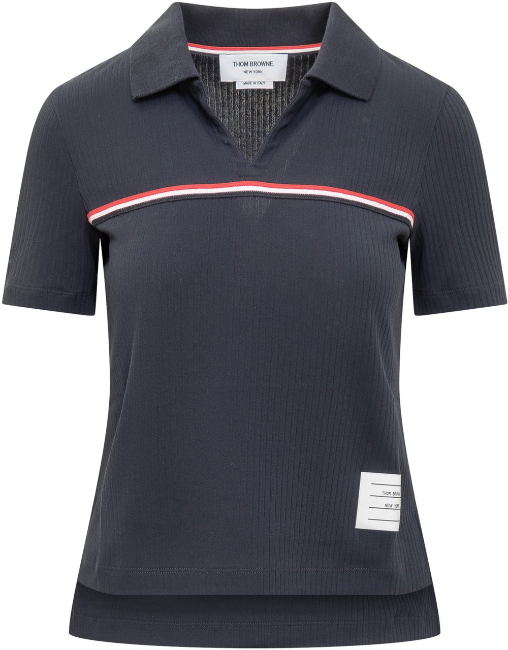 Thom Browne Polo Blauw