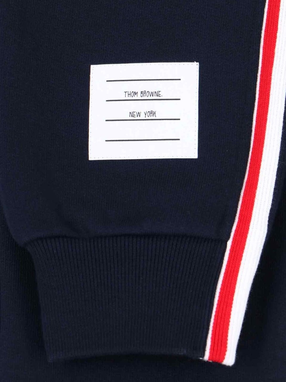 Thom Browne Logo Sweatpants – Blue Blauw