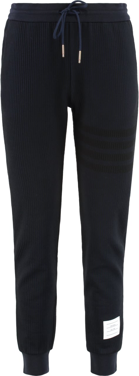 Thom Browne Knitted track-pants Navy