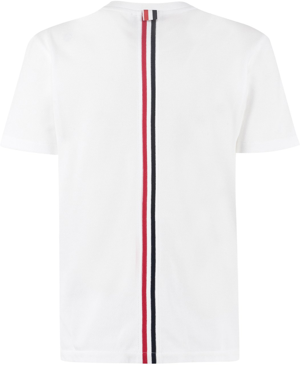 Thom Browne Cotton piqué t-shirt Wit