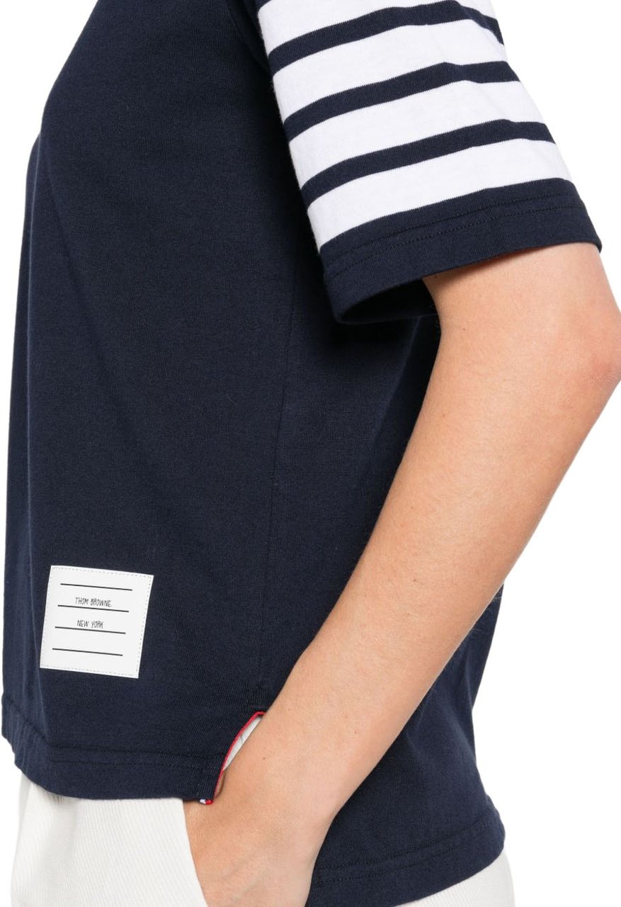 Thom Browne T-Shirts And Polos Navy Navy