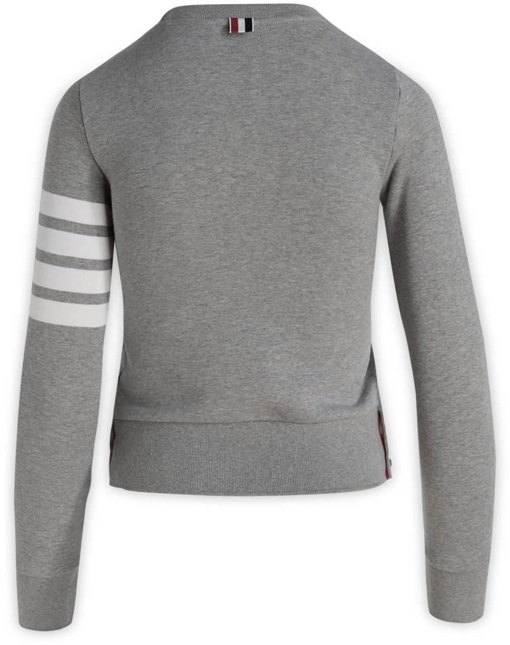 Thom Browne Thom Browne Melange grey cotton sweatshirt Grijs