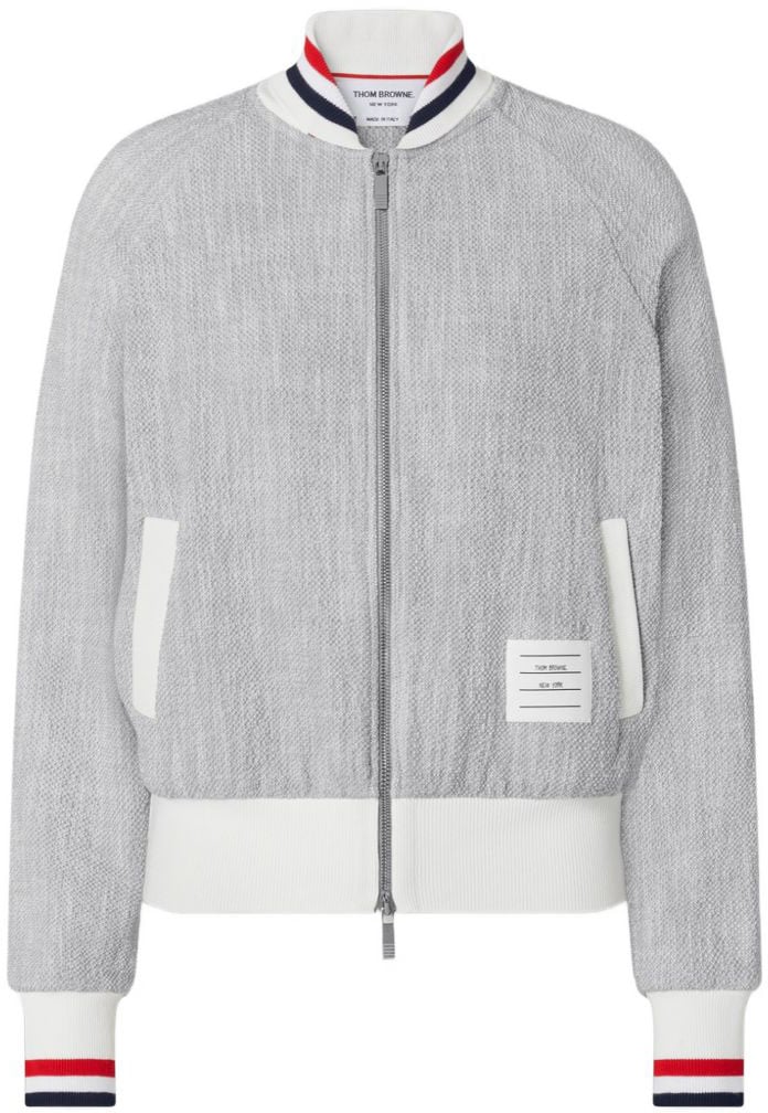Thom Browne Coats Grey Grijs