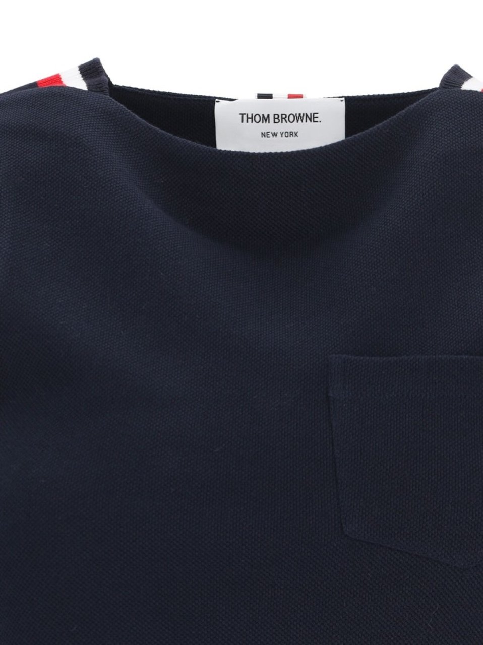 Thom Browne "Logo" T-Shirt – Blue Blauw