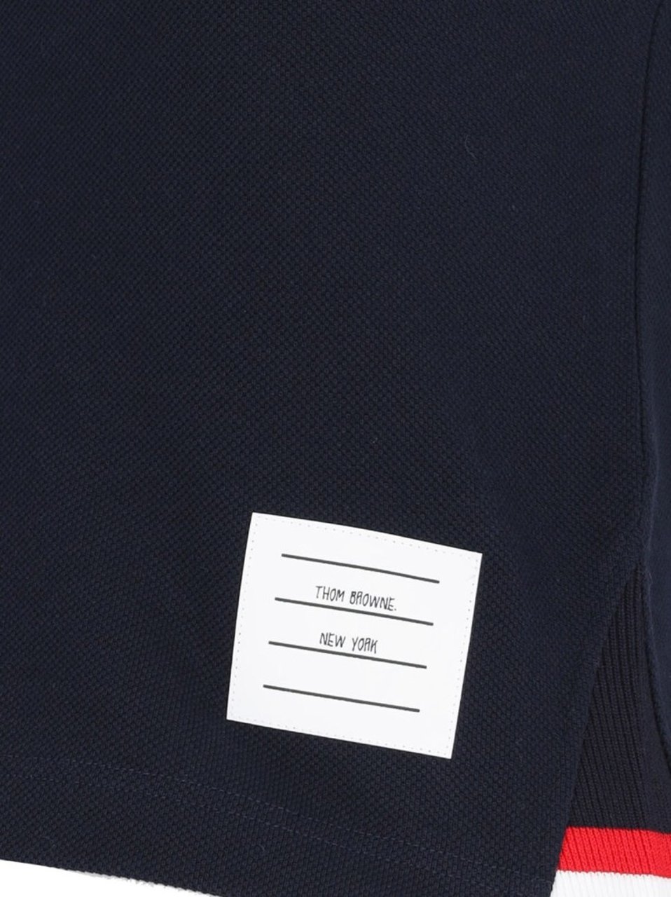 Thom Browne "Logo" T-Shirt – Blue Blauw