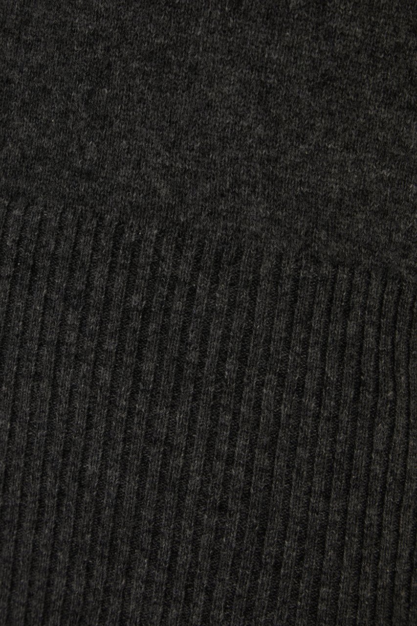 Thom Browne Thom Browne Graphite cashmere sweater Grijs