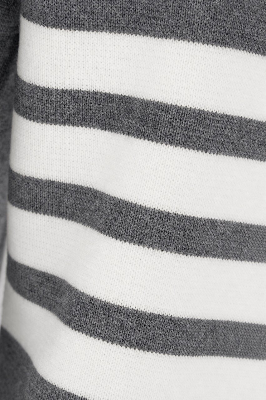 Thom Browne Grey wool sweater Grijs